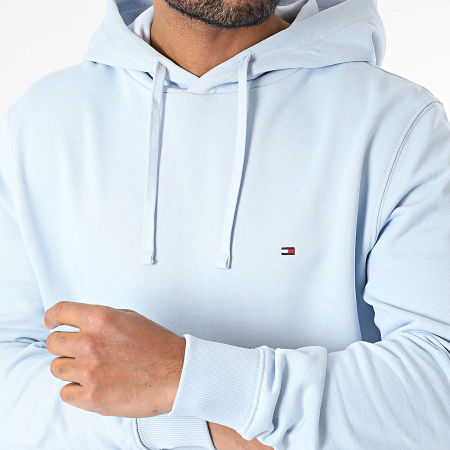 Tommy Hilfiger - Sweat Capuche Essential Terry 7235 Bleu Clair
