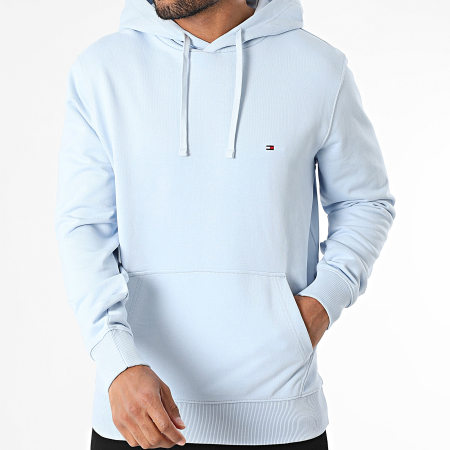 Tommy Hilfiger - Sweat Capuche Essential Terry 7235 Bleu Clair