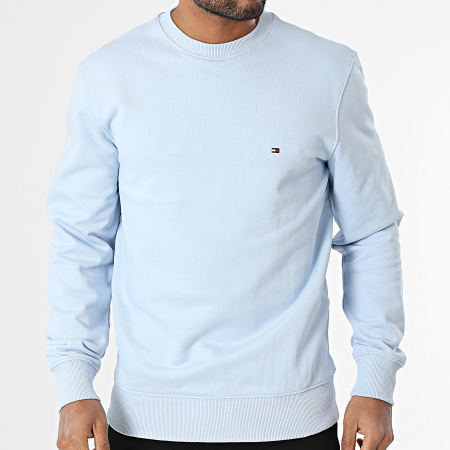 Tommy Hilfiger - Sweat Crewneck Essential Terry 7237 Bleu Clair