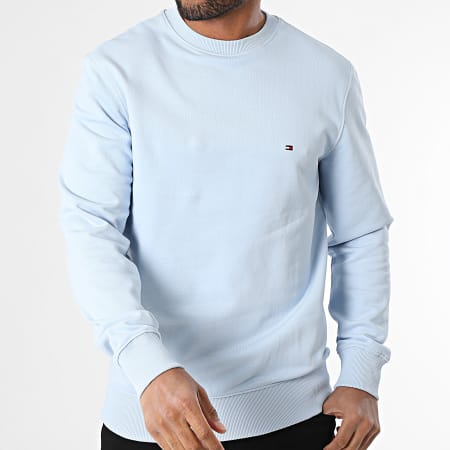 Tommy Hilfiger - Sweat Crewneck Essential Terry 7237 Bleu Clair
