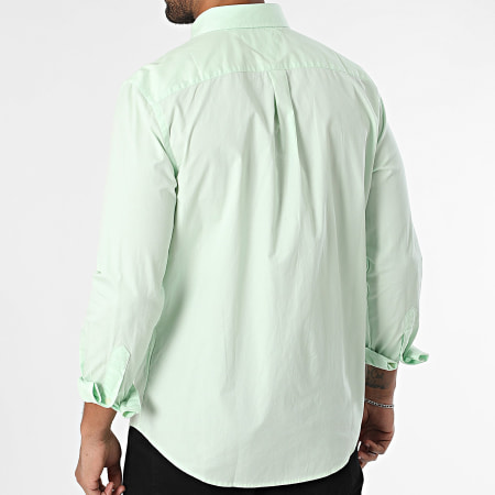 Tommy Hilfiger - Chemise Manches Longues Flex Poplin Solid 7550 Vert