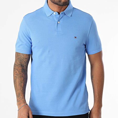 Tommy Hilfiger - Polo Manches Courtes 1985 7770 Bleu Roi