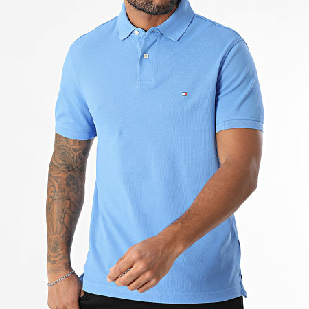 Tommy Hilfiger - Polo Manches Courtes 1985 7770 Bleu Roi