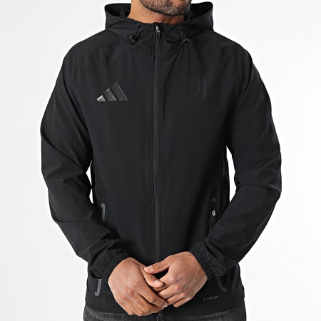 Adidas Sportswear - Veste Capuche Zippée Juventus JW4685 Noir