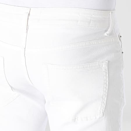 Only And Sons - Jean Regular Weft Blanc