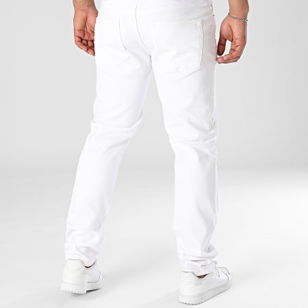 Only And Sons - Jean Regular Weft Blanc