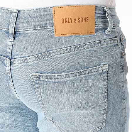Only And Sons - Jean Slim Loom Bleu Denim
