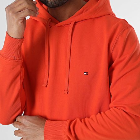 Tommy Hilfiger - Sweat Capuche Essential Terry 7235 Orange