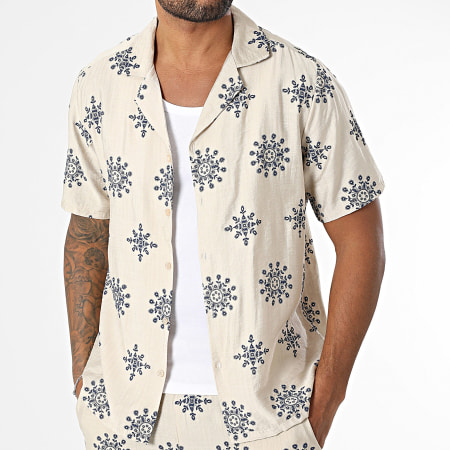 Uniplay - Short-sleeved Shirt and Trouser Set 132 Beige