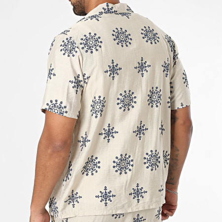 Uniplay - Short-sleeved Shirt and Trouser Set 132 Beige