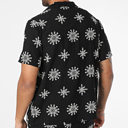 Uniplay - 132 Set camicia e pantaloni neri a maniche corte