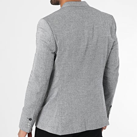 Mackten - Chaqueta Blazer 108 Gris Jaspeado
