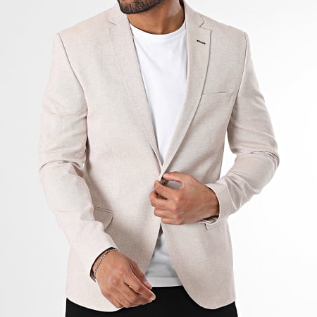 Mackten - Veste Blazer 109 Beige Chiné