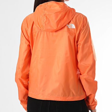 The North Face - Coupe-Vent Femme Cyclone A8B6G Orange