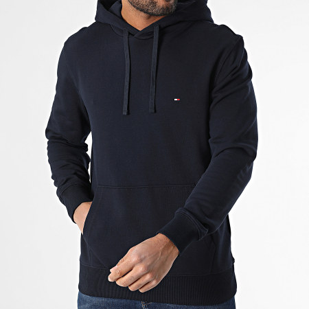 Tommy Hilfiger - Sweat Capuche Essential Terry 7235 Bleu Marine