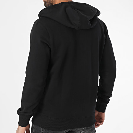 Tommy Hilfiger - Sweat Zippé Capuche Hilfiger Stack 9250 Noir