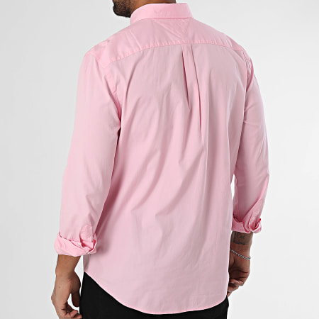 Tommy Hilfiger - Chemise Manches Longues Flex Poplin Solid 7550 Rose