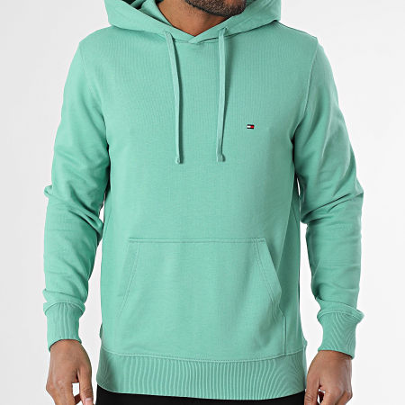 Tommy Hilfiger - Sweat Capuche Essential Terry 7235 Vert