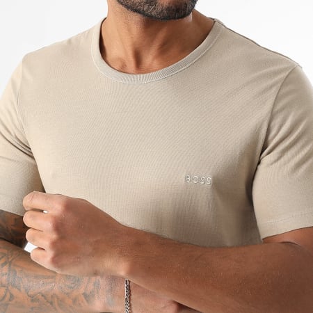 BOSS - Lot De 3 Tee Shirts 50532468 Noir Beige Blanc