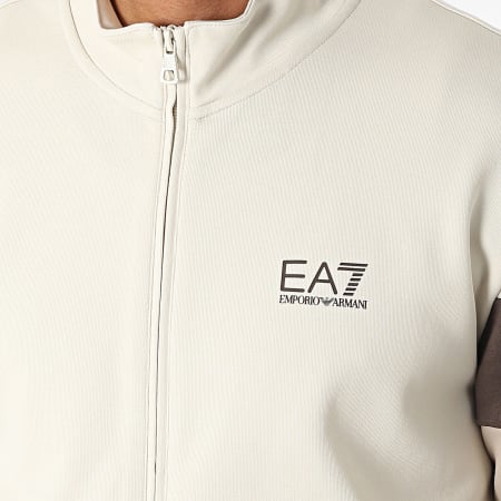 EA7 Emporio Armani - Ensemble Veste Zippée Et Pantalon Jogging 7M000282-AF12660 Beige