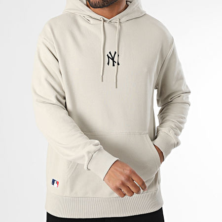 New Era - Sweat Capuche MLB Le Midi NY Yankees 60675753 Beige