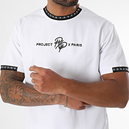 PXP - Ensemble Tee Shirt Et Short Jogging 2210218 2240218 Blanc Noir