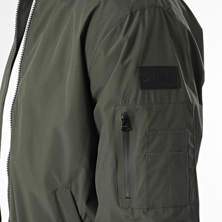Schott NYC - Veste Bomber Amston Vert Kaki