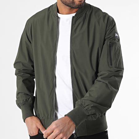 Schott NYC - Veste Bomber Amston Vert Kaki