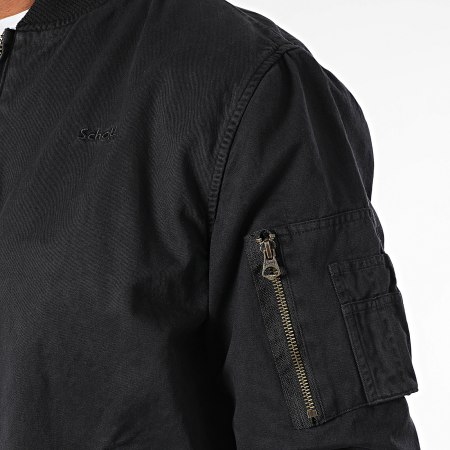 Schott NYC - Chaqueta Bomber Arcata Negro