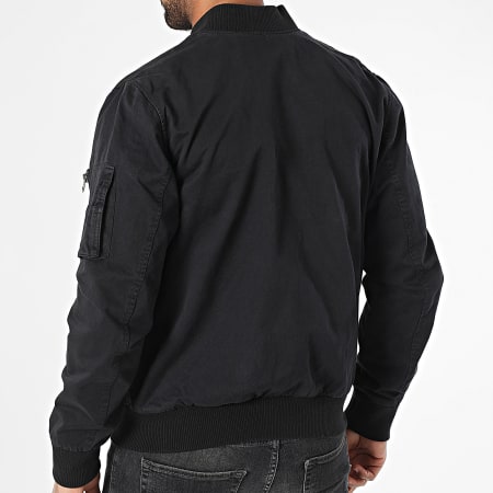 Schott NYC - Chaqueta Bomber Arcata Negro