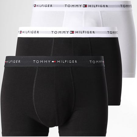 Tommy Hilfiger - Lot De 3 Boxers Signature Cotton Essentials 3523 Noir Blanc