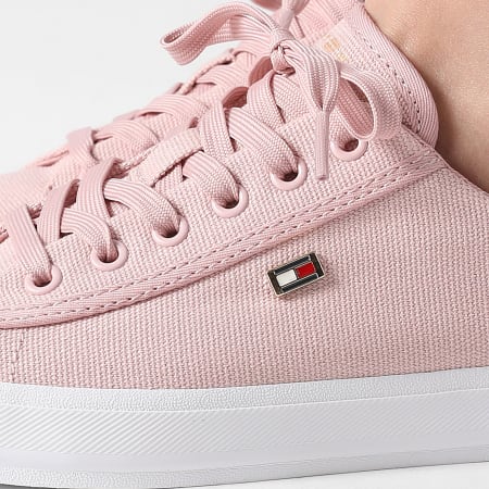 Tommy Hilfiger - Baskets Femme Vulc Canvas Lace Up 8647 Peggy Pink
