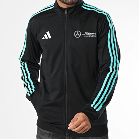 Adidas Sportswear - Veste Zippée A Bandes AMG Mercedes DNA JV5355 Noir