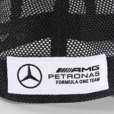 Adidas Sportswear - Casquette Trucker AMG Mercedes KA8015 Blanc Noir