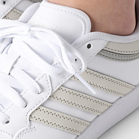 Adidas Sportswear - Baskets Femme Hoops 4.0 J JI0901 Footwear White Orbit Grey Grey Two