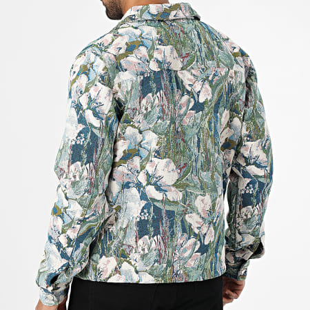 Frilivin - Veste O83 Vert Bleu Clair