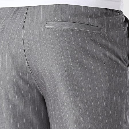 Frilivin - Pantalón A Rayures J34 Gris