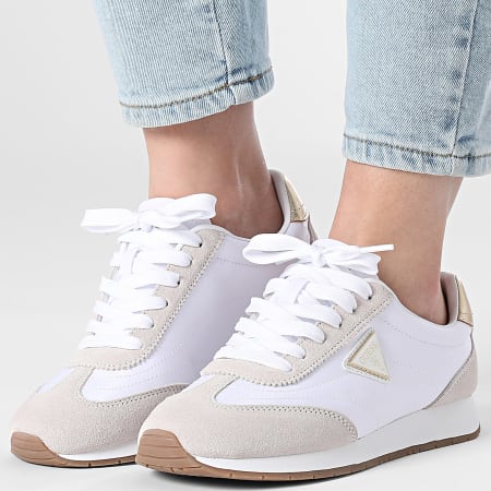 Ryses Sneakers Guess Mujer Blancas Ryses Zapatillas Altas Guess