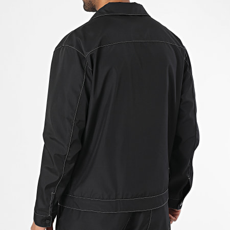 KZR - Ensemble Veste Zippée Et Pantalon 175 Noir
