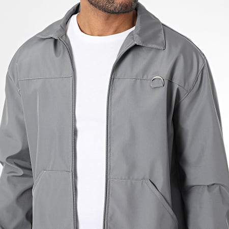 KZR - Ensemble Veste Zippée Et Pantalon 175 Gris Anthracite