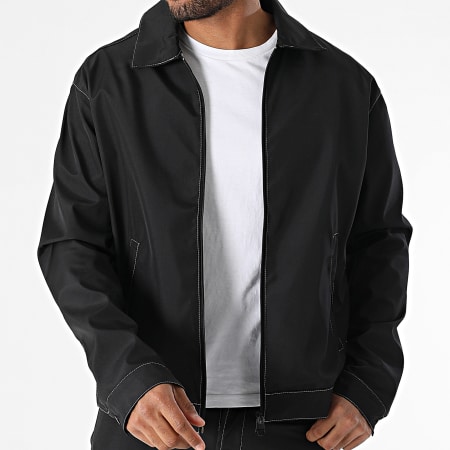 KZR - Ensemble Veste Zippée Et Pantalon 174 Noir