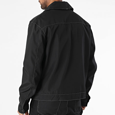 KZR - Ensemble Veste Zippée Et Pantalon 174 Noir