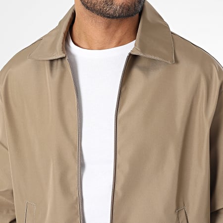 KZR - Ensemble Veste Zippée Et Pantalon 174 Beige Foncé