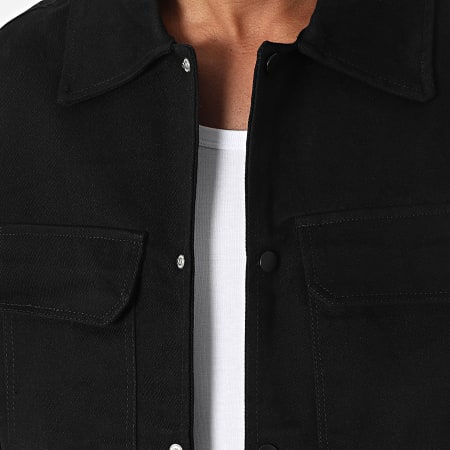 KZR - Ensemble Veste Jean Et Jean 116 Noir