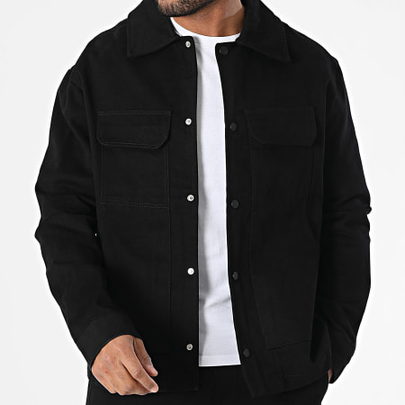 KZR - Ensemble Veste Jean Et Jean 116 Noir