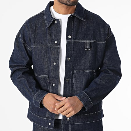 KZR - Ensemble Veste Jean Et Jean 185 Bleu Brut