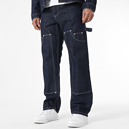 KZR - Ensemble Veste Jean Et Jean 185 Bleu Brut