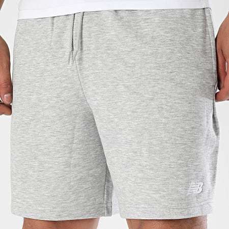 New Balance - Short Jogging MS41520 Gris Chiné