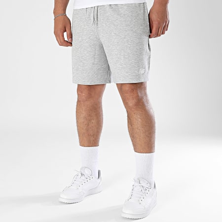 New Balance - Short Jogging MS41520 Gris Chiné