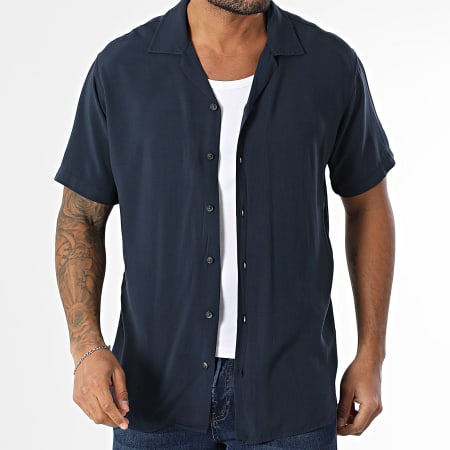 Produkt - Chemise Manches Courtes Damian Bleu Marine